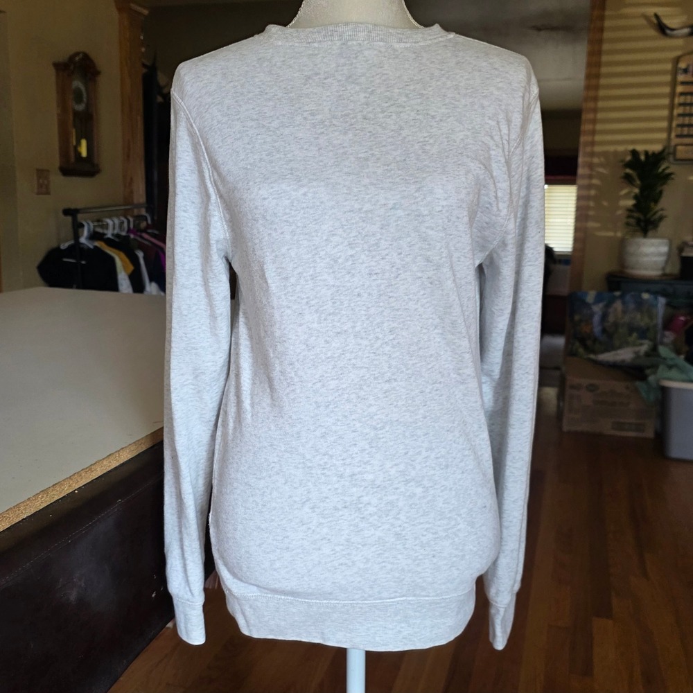 Divided Gray Long Sleeve‎ Crew Neck Sweatshirt Comfy Everyday Casual Top xs